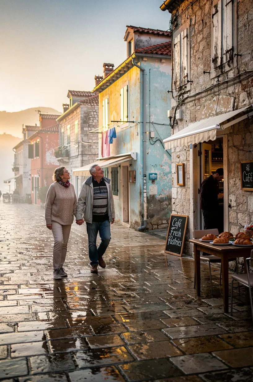 Planinarska staza kroz šumski krajolik Hrvatske s jasno označenim prilagodljivim rutama.